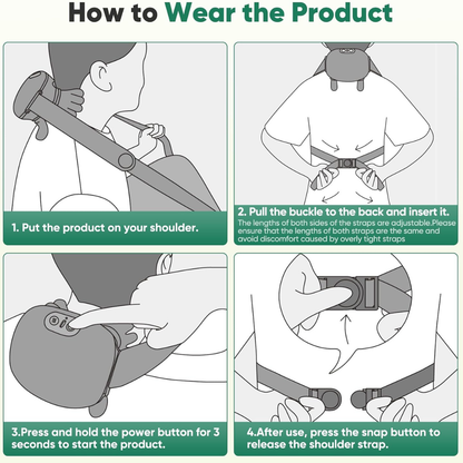 Premium Full-Body Heated Massager – Automatic Deep Tissue Therapy