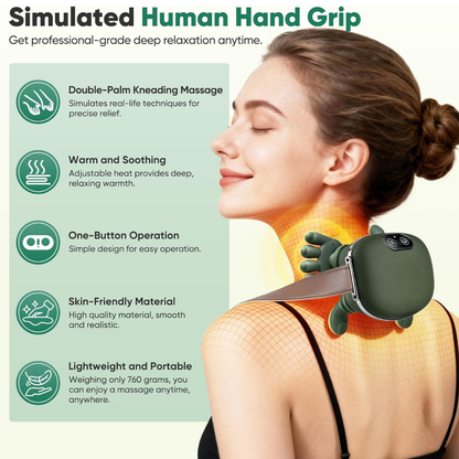 Premium Full-Body Heated Massager – Automatic Deep Tissue Therapy